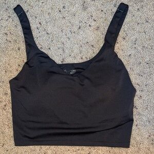 Aerie Gray Crop Tank Top
